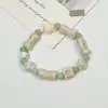Pulsera de Cerámica Jingdezhen Nueva Pulsera de Cerámica China Joyería Estudiante Estilo Tíbet Cuerda Trenzada a Mano Puesto Regalo para Estudiante
