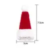 Bufanda Mini de Hilo Navideña, Gorro Navideño, Muñeca DIY, Botella de Vino, Decoración para Bebidas, Accesorios para Muñecas, Mayoreo