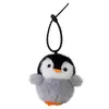 Baimao Original Lindo Pingüino Pequeño Peluche Llavero Colgante Muñeco de Dibujos Animados Juguete Llavero Adorno para Bolsa