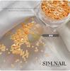 Uñas Macaron 1MM japonesas y coreanas amor estrella mini lentejuelas fluorescentes alto brillo estrella de cinco puntas parche material para uñas
