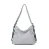 Bolsa de Tela de Nylon Transfronteriza Nuevo Estilo Casual Multiusos Gran Capacidad Bolso de Hombro para Mujer Versátil Casual para Viajes Diarios Bolso Cruzado