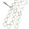 Accesorios de moda transfronterizos europeos y americanos, cadena de cintura circular metálica de moda para mujer, cadena corporal de cintura versátil y única, venta al por mayor desde el fabricante