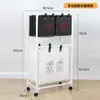 Estante de Almacenamiento para Ropa Interior, Cesta de Almacenamiento para Ropa de Lavadora, Estante Portátil para Baño, Gabinete Doméstico, Cesta de Plástico