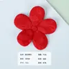 Acessórios Têxteis Jacquard Flor de Ameixa Doce DIY Pingente Criativo para Bolsa Material Externo para Roupas Grampo de Cabelo Flores Decorativas