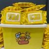 Toallitas Húmedas para Manos y Boca Bebé Little Bee con Caja de Almacenamiento para Toallitas de Patito Amarillo Toallitas de Limpieza Portátiles Fabricante Venta al por Mayor