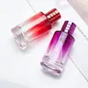 Frasco spray de perfume atacado vidro 30ml longo transparente viagem portátil pequeno amostra perfume frasco vazio