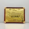 Adornos para Marco de Fotos de Lámina de Oro Imitación Oro Puro 999, Disponibles en Varios Temas, Adecuados para Exhibición en Escritorio del Hogar, Regalos Navideños y Regalos Conmemorativos