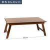 Escritorio de Cama de Bambú Perezoso para Dormitorio Plegable Pequeña Mesa Mesa Kang de Madera Maciza Mesa de Estudio para Estudiantes Mesa Simple para Ventana de Bahía