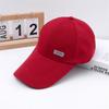Gorra Primavera y Verano Nueva para Hombre Sencilla Casual Bordada con Letra Tela de Escalera Gorra de Béisbol Gorra para Proteger del Sol al Aire Libre