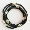 Suministro Transfronterizo Cadenas para la Cintura Europeas y Americanas Cadena Corporal Africana Cadena para el Vientre de Cuentas de Vidrio Joyería para Bikini Cadena para la Cintura