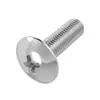 En Stock Tornillos de Acero Inoxidable 304 de Cabeza Plana Phillips M2-M8 Tornillos de Cabeza de Paraguas Tornillos Mecánicos de Cabeza Plana Grande