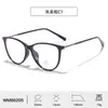 Nuevo marco de gafas cat-eye vintage para niñas, gafas anti luz azul con patillas pintadas, aspecto de alta gama, aptas para el uso diario, venta al por mayor