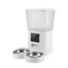 Set completo de comederos automáticos inteligentes para mascotas, con temporizador, cuantitativos, para gatos y perros, y control remoto de video para cámara de gran capacidad