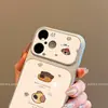 Adecuado para funda de teléfono Apple 17, Protección completa de la lente, Diseño simple y único, 16Pro Dibujos animados Anti-caída Nicho Jenga Cachorro