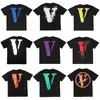 2026vlone saludo manga corta V grande Dragón de China limitado estilo de Fujiwara Hiro Edison Wang Yibo suelto