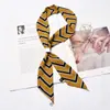 Colgante con Hebilla de Cobre Bufanda Pequeña de Seda chic Corea Dongdaemun Primavera Verano Otoño Cinta Decorativa Profesional ins Bufanda Pequeña Mujer