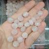 Pedra Natural Ametista Contas de Abóbora Furo Reto Jade Grampo de Cabelo pó estilo antigo hanfu grampo de cabelo adorno de cabeça joias diy acessórios