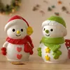 Poppy DIY Muñeco de Nieve Navideño Molde de Silicona Vela de Aromaterapia Forma de Corazón Pentagrama Muñeco de Nieve Molde de Yeso