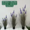 Macetas de Flores Artificiales con Flores Falsas para Decoración, Arreglo de Escenas, Cola de Zorro, Hierba Cebolla y Vegetación Artificial para Paisajismo