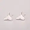 Pendientes pequeños sencillos de aguja de plata s925 estilo coreano, pendientes atmosféricos de alta gama, moda, estilo Ins, pendientes para mujer, venta al por mayor