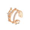 Anillo de apertura con piedra Hao de Gipsophila, de lujo, estilo retro, de alta gama, con explosiones de invierno, muy vendido en Amazon.