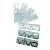Etiquetas Metálicas, Placas de Níquel, Placas de Nombre, Señales Electroplateadas, Logo Dividido Metálico, Etiquetas de Níquel, Etiquetas Decorativas para Teléfono Móvil, Hecho a Medida