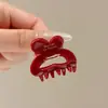 Pinza para Puntos de Acupuntura Auricular, Pinza Ósea Auricular de Medicina Tradicional China, Exquisita y de Alta Gama Pinza para el Cabello de Princesa, Pinza de Garra Pequeña para Flequillo, Pinza Lateral para el Cabello, Pasador