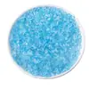 Grava de cristal de aguamarina de colores, piedras de cristal en bruto, piedras desmagnetizadoras, paisajismo de acuarios, decoración del hogar, adornos desmagnetizadores al por mayor