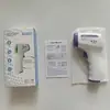 Termómetro de Frente Inglés Transfronterizo Hg02 Tipo Recto para Uso Doméstico Termómetro de Frente Infrarrojo Ksk
