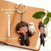 Llavero Colgante para Mochila Bolso 2D Plano Harry Potter y Hedwig Llavero Otro
