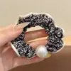 Goma para el pelo de lunares florales versátil estilo coreano para mujer, Goma de pelo de alta gama, Cuerda para el pelo, Elástico para coleta, Accesorio para el pelo