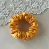 Estilo Más Vendido en Amazon Superficie de Seda Tamaño Grande Goma para el Cabello Simple Versátil Alta Elasticidad Goma para el Cabello Color Sólido Accesorios para el Cabello