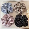 Scrunchie de Tecido Floral Francês Design de Alto Padrão Versátil Prendedor de Rabo de Cavalo Super Grande Coque Flor Headband