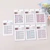 Pegatinas de Piedras Preciosas Transfronterizas Pegatinas de Diamantes para Niños Pegatinas de Cristal Acrílico Rhinestones Decorativos Estereoscópicos DIY para Niñas