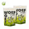 Saco de Embalagem de Alimentos para Animais Personalizado, Selado no Meio com Folha de Alumínio, Autosselante, à Prova de Umidade, Selado, para Ração de Gatos e Cães, Selagem em Oito Lados, Autoportante
