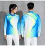 2024 gradiente atacado feminino badminton casaco masculino badminton terno manga longa outono e inverno lazer personalizado roupas esportivas