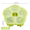 Forma de Silicone para Cubos de Gelo de Grau Alimentício com Tampa Forma para Bolos de Arroz para Comida de Bebê Resistente a Altas Temperaturas Congelável Fácil de Desenformar Venda Quente Transfronteiriça
