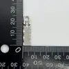 Nuevo Tirador de Cremallera Dorado Blanco Aleación Joyería Hecho a Mano DIY Collar Pulsera Accesorios Colgante Metálico Colgante