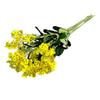 Una generación de flores artificiales fotografía de cine accesorios de escenario decoración de sala de estar en casa flores de colza falsas flores de ricino