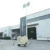 Torre de Iluminación Móvil con Generador, Equipo de Iluminación de Emergencia para Exteriores para Minería, Accionado Manualmente, 5m