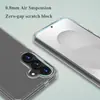 Adecuado para la funda del teléfono Samsung S24 Plus/S25 Plus, transparente, delgada y amigable con la piel LeReach
