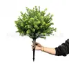 Flores Artificiales Simuladas y Plantas Verdes, Árboles de Ciprés Pequeños, Bonsáis de Ciprés Simulados, Boj, Lavanda, Flores Falsas, Árboles Falsos, Variedades Populares de Pino y Ciprés