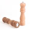 Fábrica de Exportación de Dongguan Accesorios de Cocina Molinillo Manual Personalizado Botella de Condimentos de Madera de Caucho Salero de Madera de Acacia