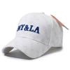 Nova boné de beisebol bordado NY & LA Sports proteção solar masculino e feminino mesmo chapéu de sol respirável versátil casual boné aba