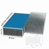 Radiador de Perfil de Alumínio Largura 50~80mm Vários Dissipadores de Calor de Alumínio de Alta Potência Bloco de Alumínio para Amplificador de Potência