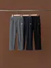 ¡Un calentador andante! ¡300g de polar! ¡Mantiene el calor y es cálido! Pantalones deportivos casuales de pierna recta para hombre de invierno