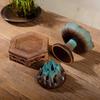 Quemadores de Incienso Cerámicos Boshan para el Hogar Interior Aromaterapia Incienso Quemadores de Sándalo Accesorios para la Ceremonia del Té Adornos Creativos Quemadores de Incienso Zen