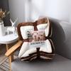 Comercio Exterior Color Sólido Macaron Otoño e Invierno Manta Doble Engrosada Faleiren Cachemira Cordero Manta Compuesta Casual para el Hogar