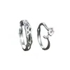 Anillo de Pareja Molly Jasmine Un Par de Anillos con Sentido de Diseño de Nicho Ajustable Regalo para Novia