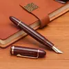 Caneta Jinhao X159 classe grande acrílico simples negócios caligrafia caneta Não. 40 pena de tinteiro pontuda bolsa de tinta Universal